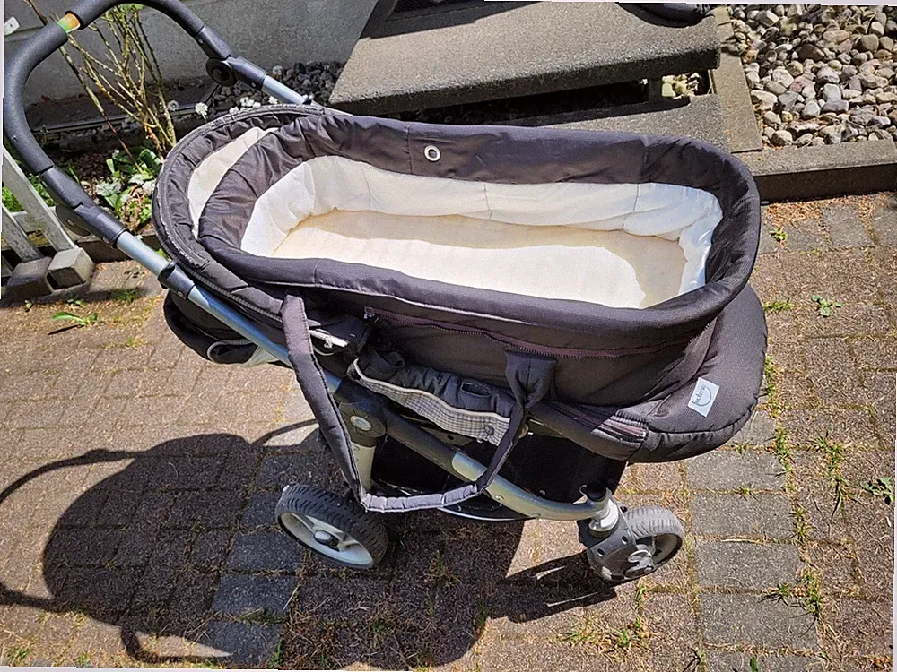 Teutonia Kinderwagen Buggy Babywanne Baby-Schale
