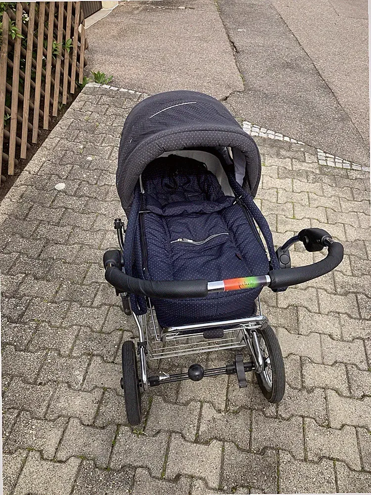 Teutonia Kinderwagen gebraucht, wie Neu mit Luftreifen