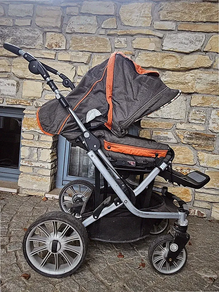 Teutonia Kombi Kinderwagen und Buggy