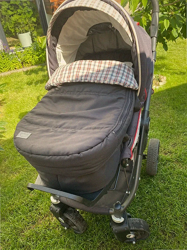 Teutonia Kombikinderwagen Cosmo inkl. viel Zubehör (Komplettausstattung)