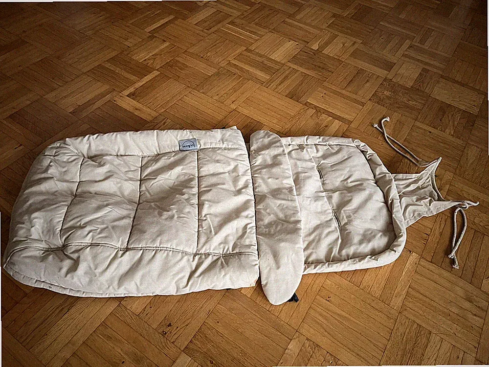 Teutonia Mistral S Beige/Braun Kombikinderwagen Schlafsack Wie Neu