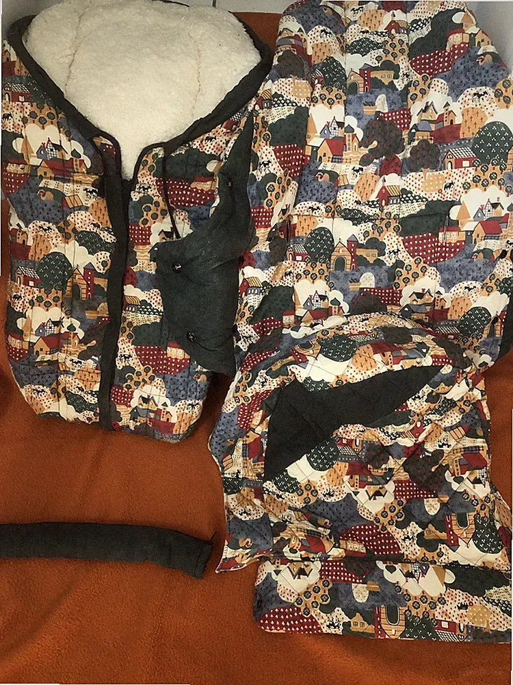 Teutonia Sportwagen Zubehör, Winterfußsack usw. mit Bauernhofmotiv