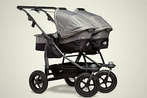 TFK Duo Zwillings- oder Geschwisterkinderwagen inkl. 2 x Kombieinheit NEU