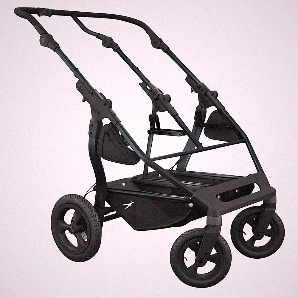 TFK Gestell Kinderwagengestell Buggy Luftreifen Ersatzrad Duo Kinderwagen
