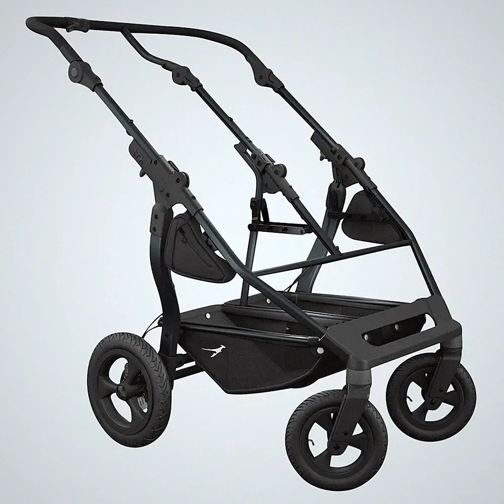 TFK Gestell Kinderwagengestell Buggy Luftreifen Ersatzrad Duo Kinderwagen