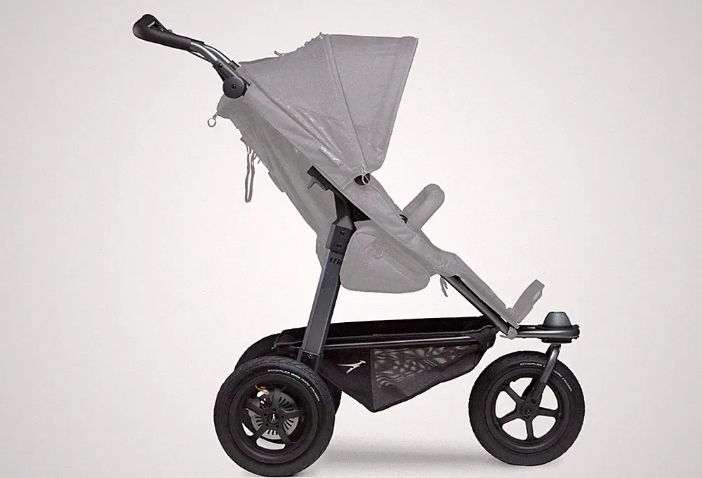 TFK Mono Kinderwagen Gestell mit Luftreifen bis 34 kg