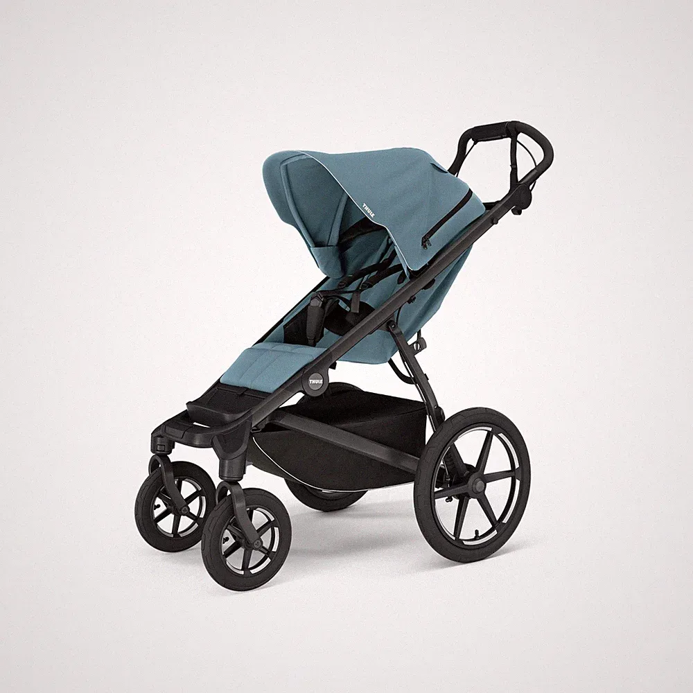 Thule Urban Glide 4-Wheel Gelände Kinderwagen Jogging Jogger Buggy Mid Blue