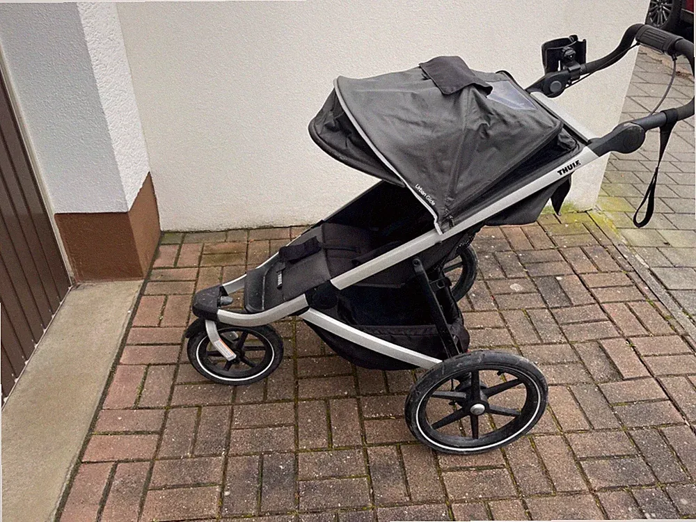 🖤 Thule Urban Glide Kinderwagen / Jogger – mit Becherhalter