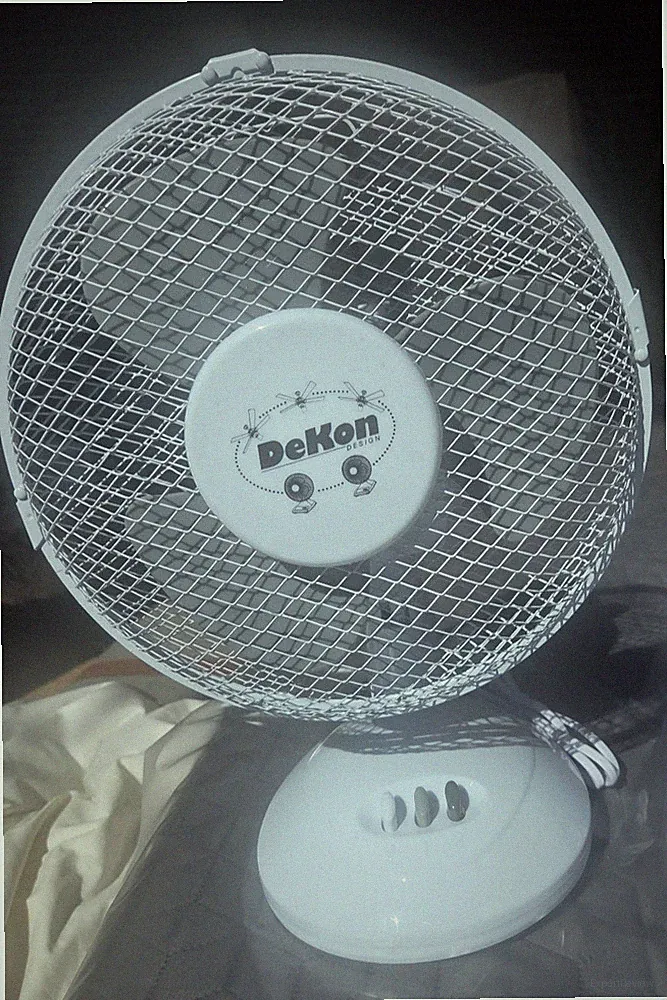 Tischventilator Dekon Stratos B235 23cm weiss oszillierend