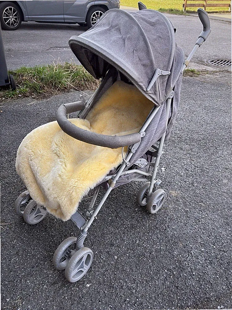 Top Zustand Kinderwagen. Reifen Rollen super. Mit Bequem Fell.Platz für Einkäufe