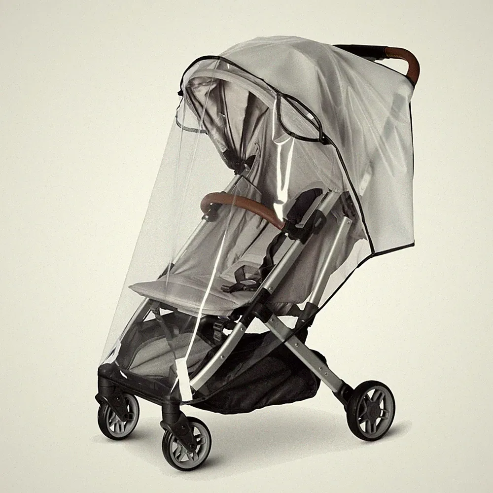Umweltfreundlicher Regenschutz für Buggys – Reißverschluss und Luftlöcher, 310g