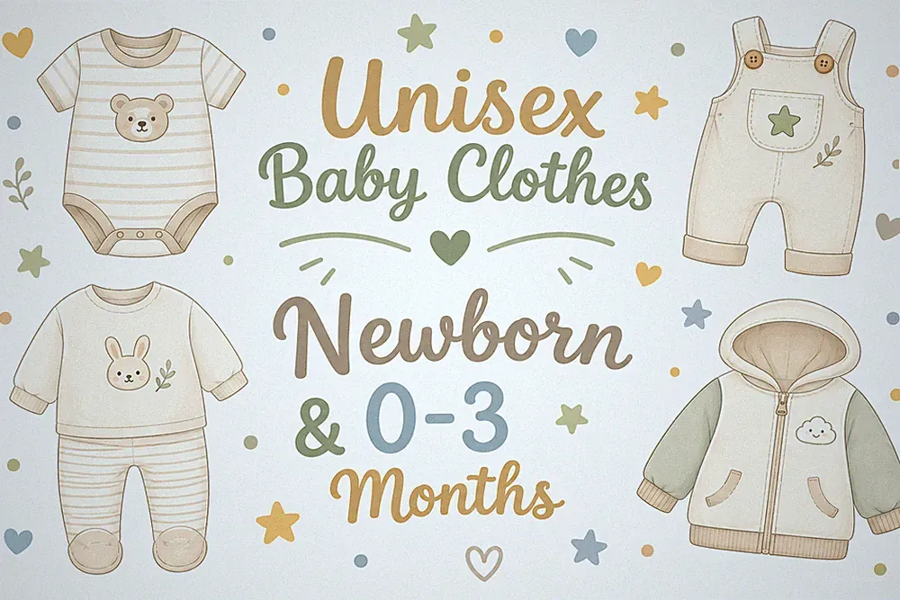 UNISEX BABY JUNGEN MÄDCHEN KLEIDUNG KLEIDUNG - NEUGEBORENE & 0-3 MONATE - EIN PAKET ZUSAMMENBAUEN