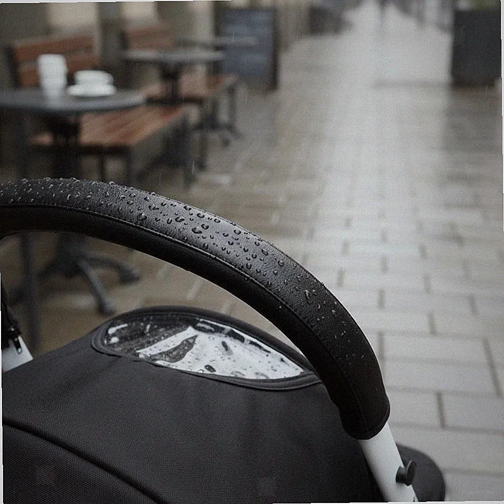 kinderwagengriffüberzug leder