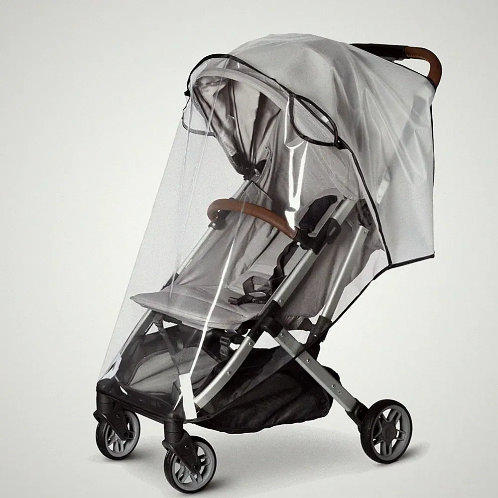 Universal Regenschutz für Kinderwagen, Buggy Regenschutz Gute Luftzirkulation...