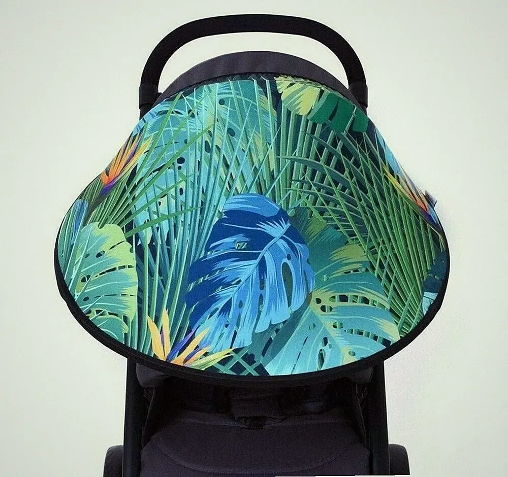 Universal Sonnenschutz / Sonnenblende für Kinderwagen, Buggy mit UV-Schutz 50+