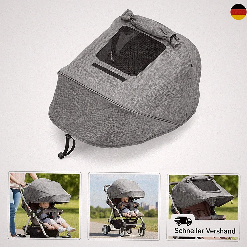 Universal Sonnensegel Kinderwagen, Hantoc Verstellbar Sonnenschutz für Kinderwag