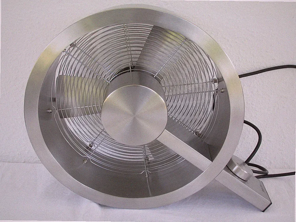 Ventilator Stadler Form Q Edelstahl Design Carlo Borer 3 stufig einstellbar NEU!