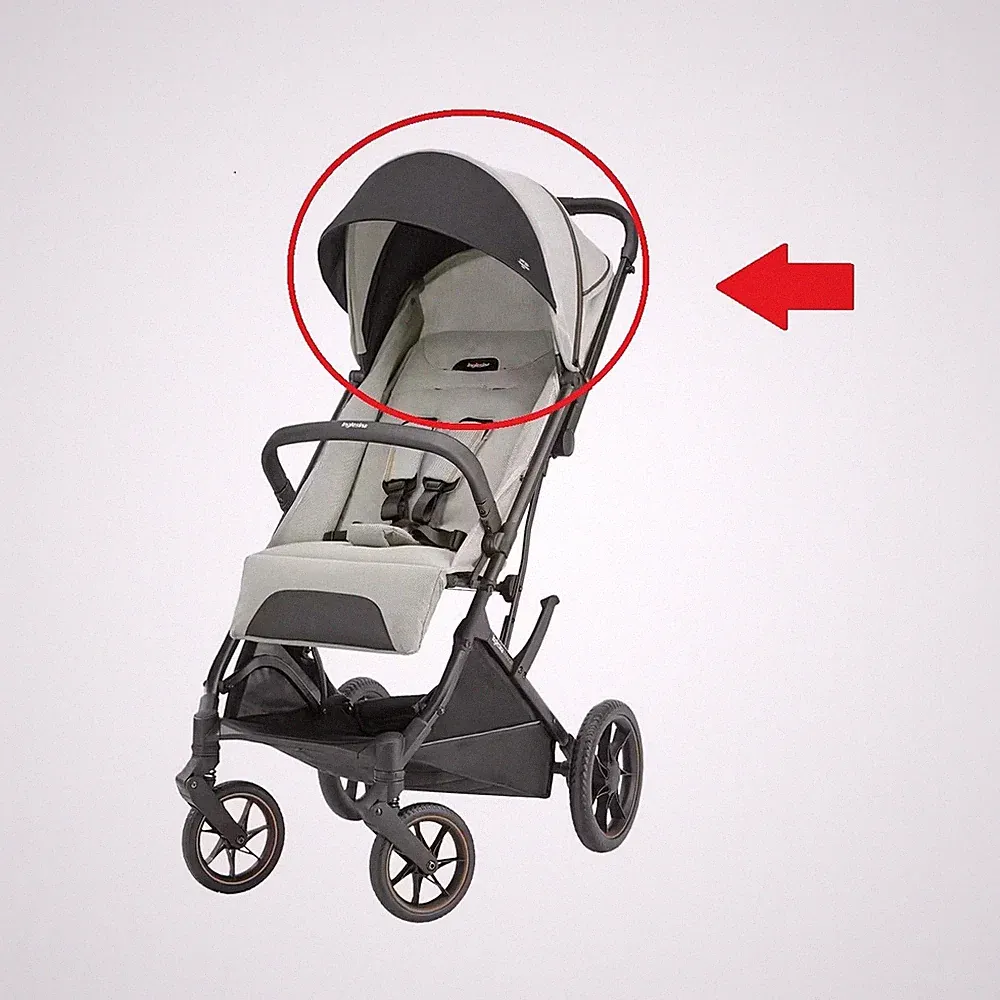 Verdeckbezug Für Kinderwagen Maior Khali Beige 9G85N1KLB INGLESINA Neu-Italien