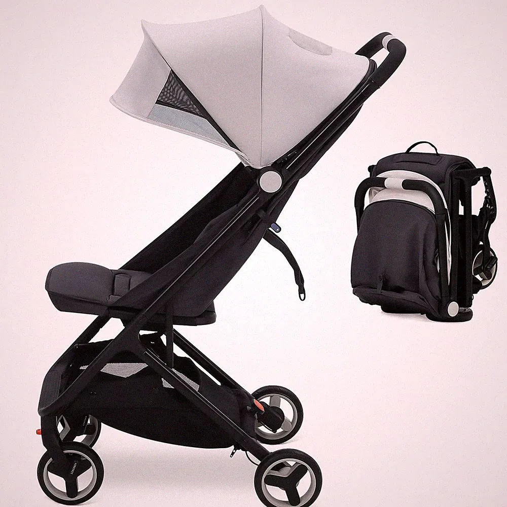 Verstellbar Kinderwagen Reise Buggy klappbar Faltbar Kinder Sportwagen 48Monate
