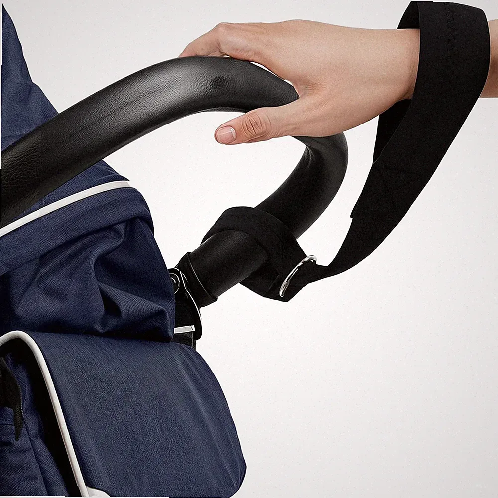 Verstellbare Kinderwagen Handschlaufe Griffbezug Universal Schwarz Schlaufe Kind