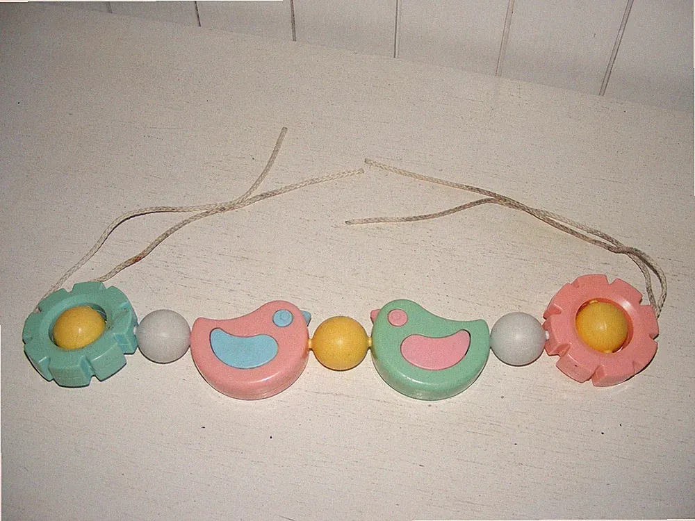 rosa kinderwagenkette