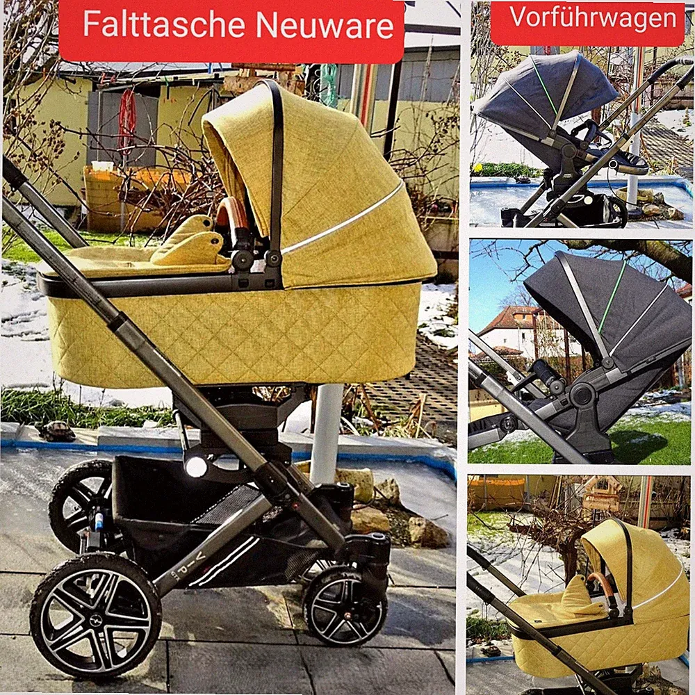 ❤️Vorführwagen Hartan Kinderwagen gereinigt/gepr. Yes GTX❤️ Neuware Falttasche