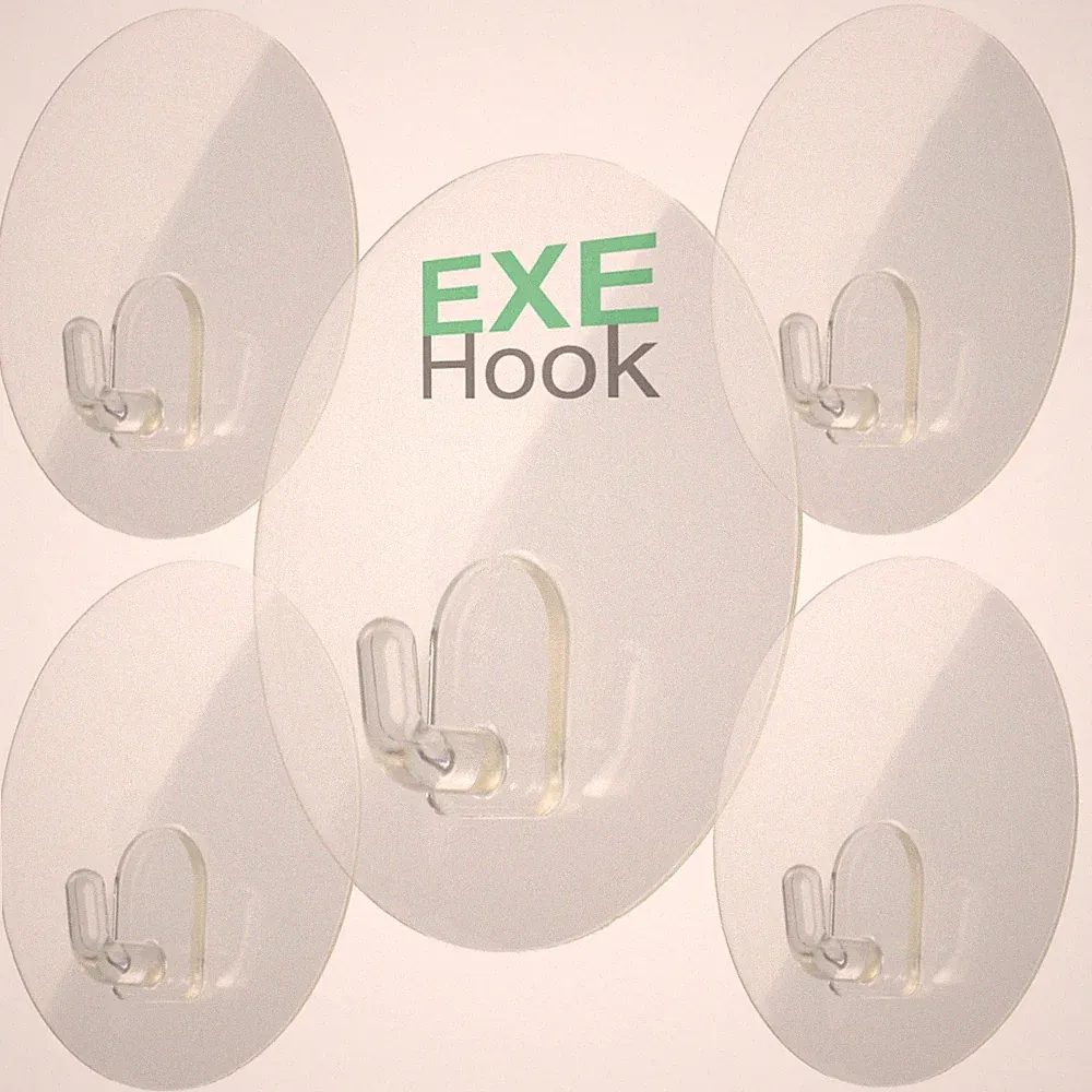 Wandhaken magische Klebehaken selbstklebend EXEHook handtuchhalter ohne Bohren