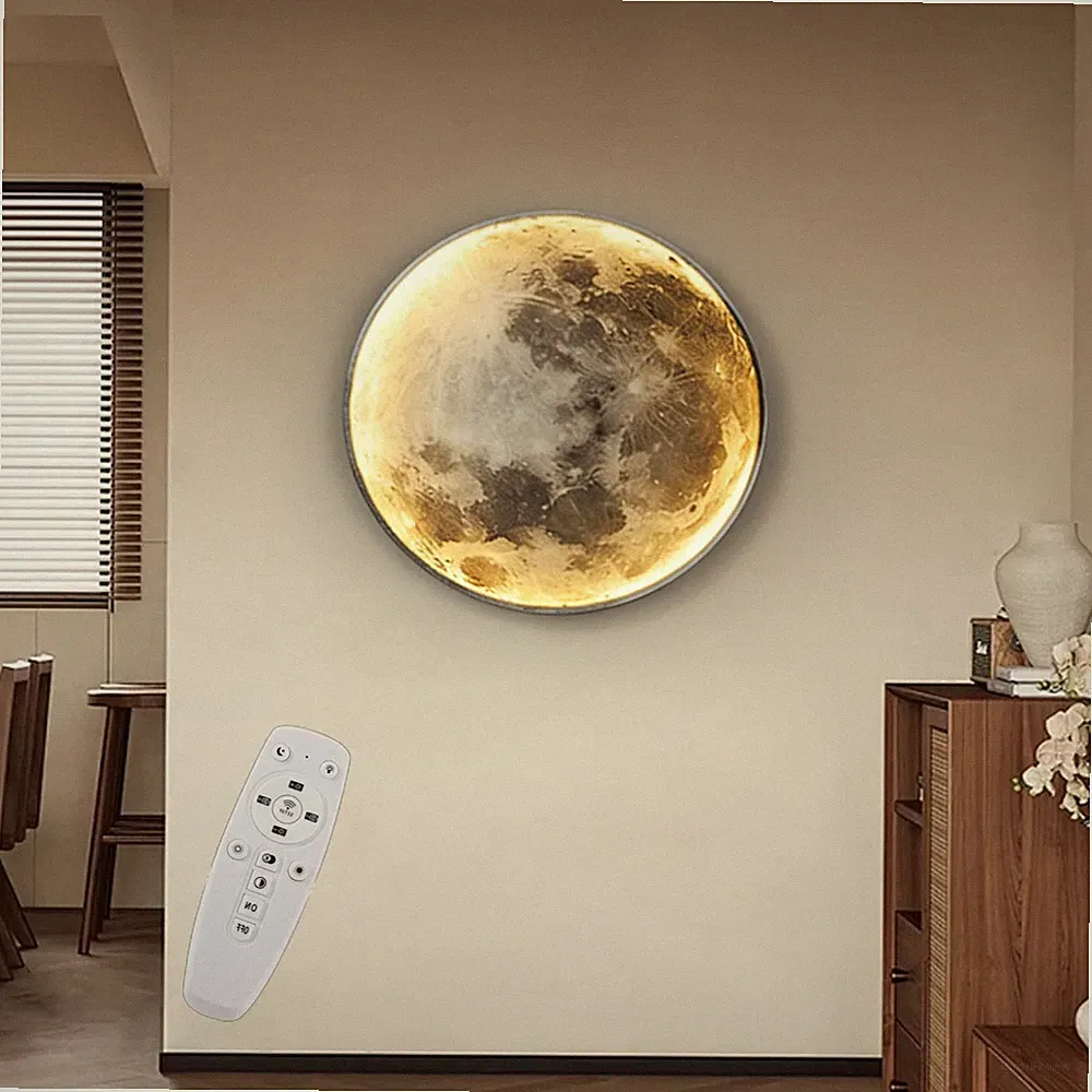 Wandleuchte LED Modern Mit Fernbedienung Wandlampe Innen Für Schlafzimmer