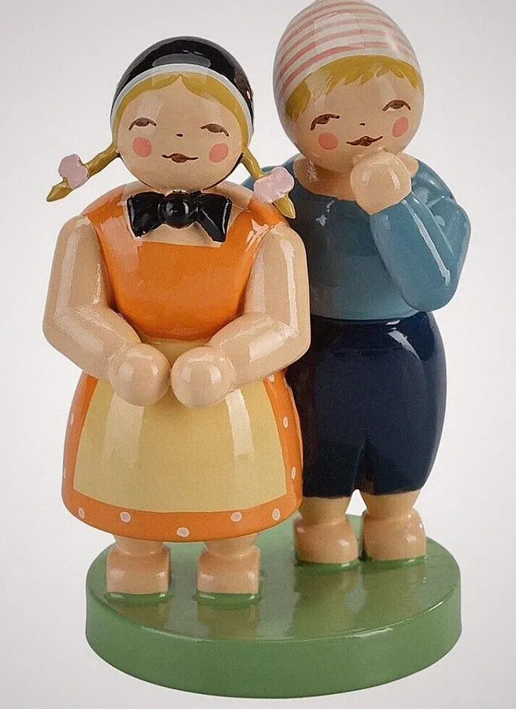Wendt & Kühn, Kinderpaar, 5322/7 NEUHEIT 2022, besonderes Geschenk, Sammlersück
