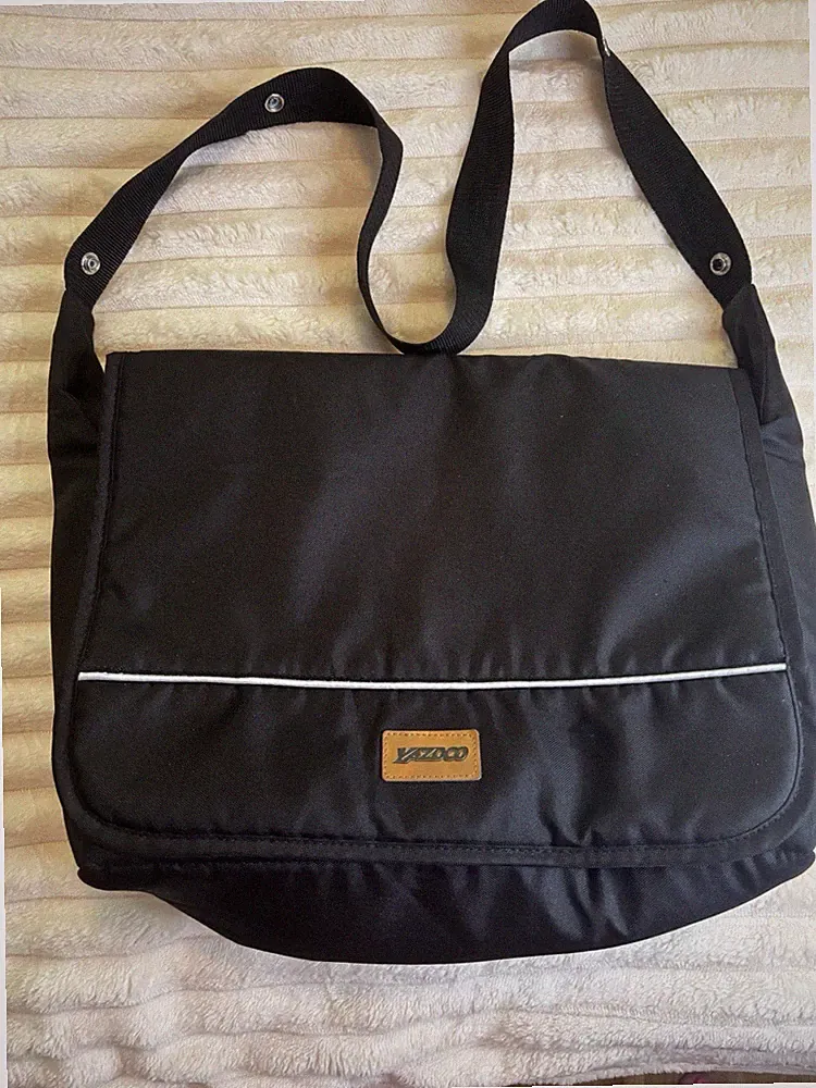 wickeltasche kinderwagentasche in Schwarz