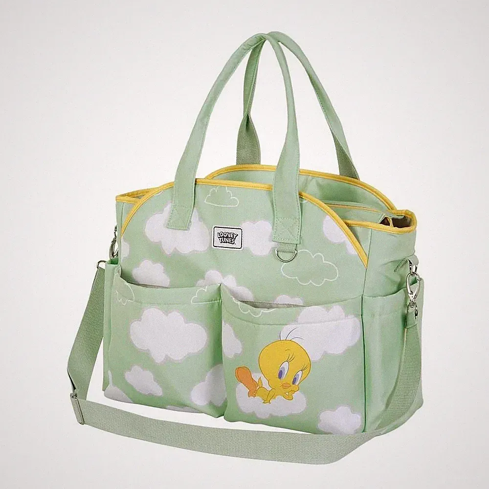 Wickeltasche Looney Tweety Kinderwagentasche Babytasche Mamatasche Mommybag