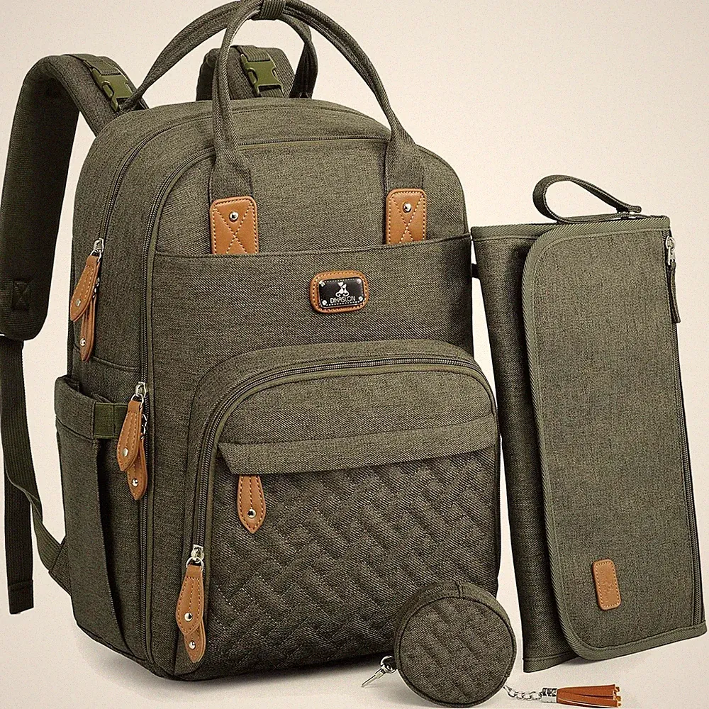 Wickeltasche Wickelrucksack Babytasche Kinderwagen 20L