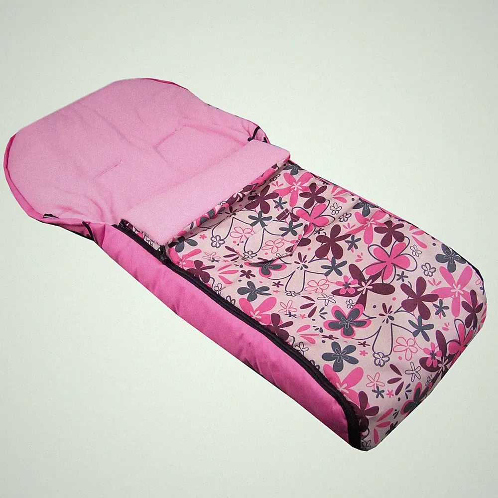Winterfußsack (108cm) Fußsack für Kinderwagen Buggy Jogger Schlitten FLEECE