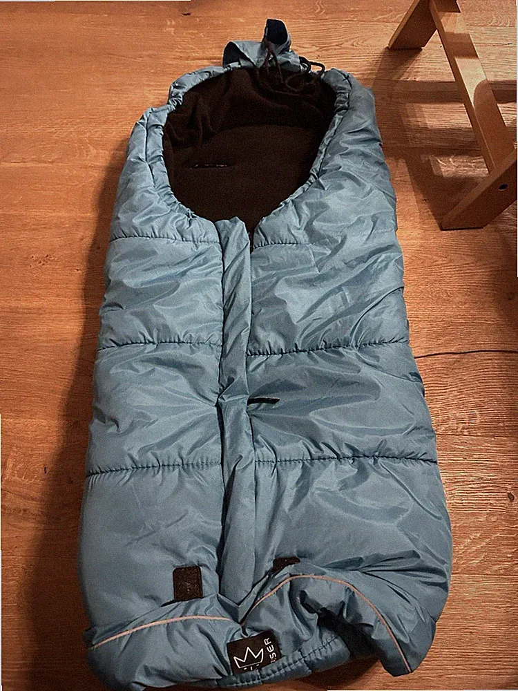 Winterfußsack für Kinderwagen Buggy, Warm Türkis Kaiser
