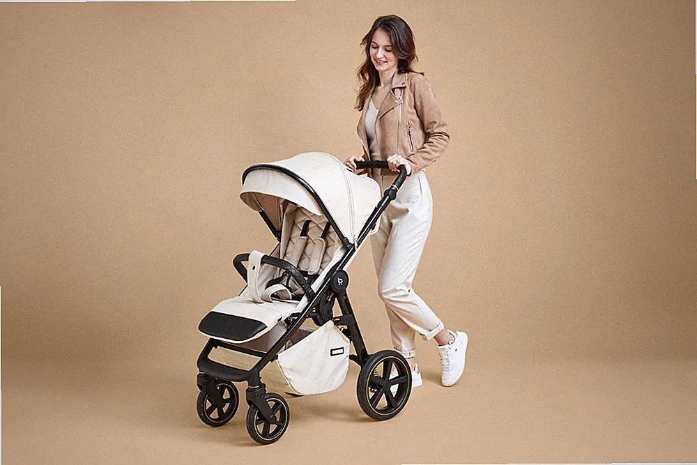 Xplode Chrome Kinderwagen buggy bis 22 kg Magnetgurt, Reichhaltige Ausstattung