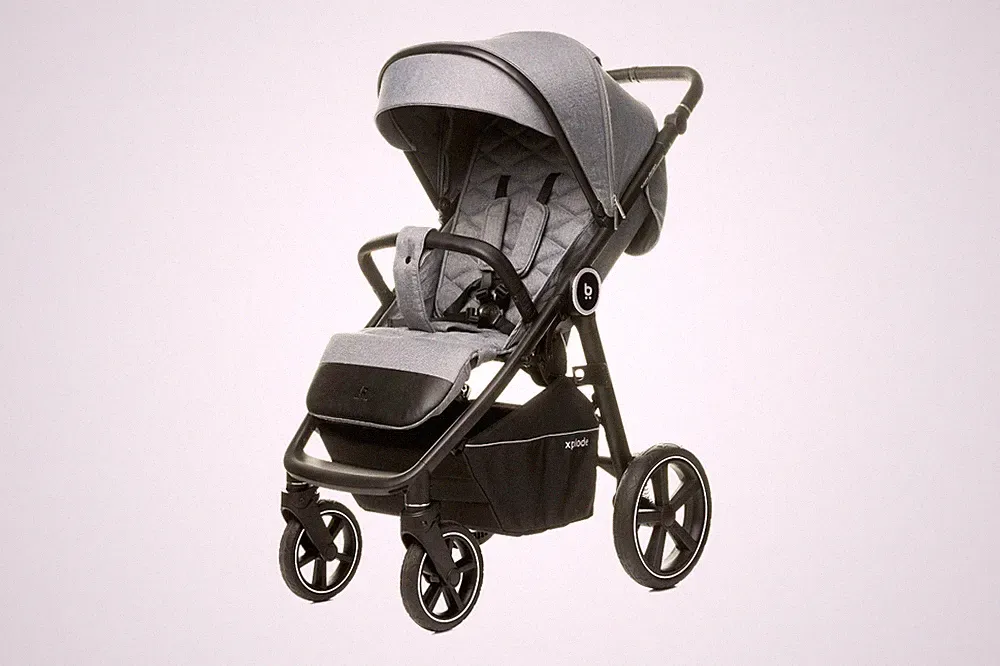 Xplode Kinderwagen buggy bis 22 kg mit Regenverdeck und Multifunktions Verdeck