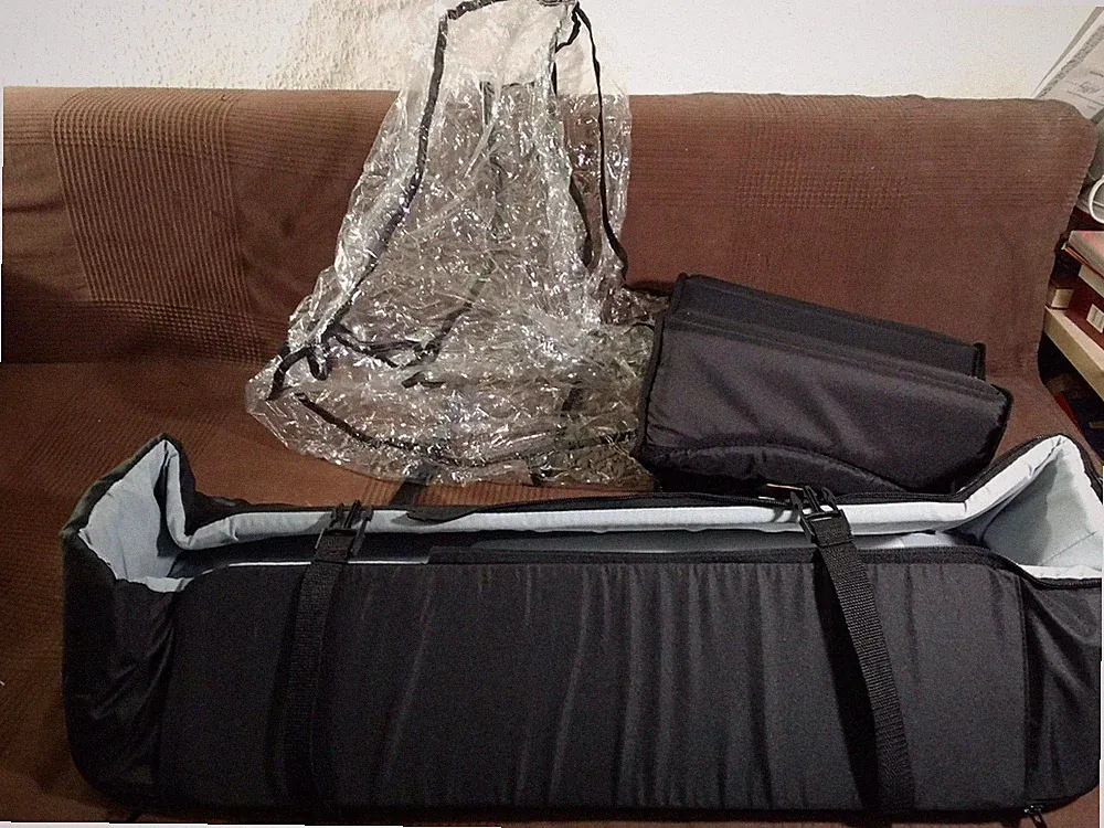 Zubehör für KINDERKRAFT Kinderwagen (Wiege, Abdeckung und Regenüberzug)