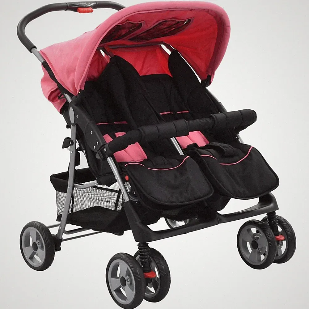 Zwillingskinderwagen Babywagen Geschwisterwagen Kinderwagen Buggy Kinder Baby