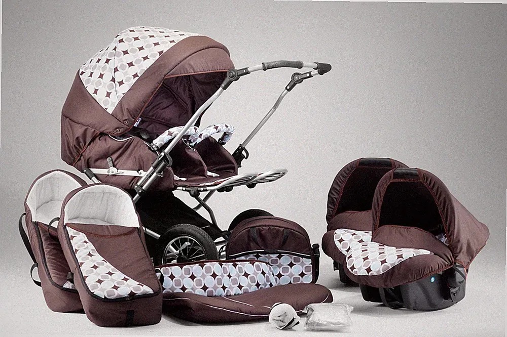 ZWILLINGSWAGEN - 65 FARBEN + 2x AUTOSITZE ISOFIX + ADAPTER - KINDERWAGEN 3 in 1