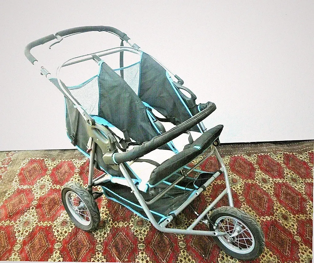 Zwillingswagen Buggy ABC Design Geschwisterwagen Kinderwagen Stahlrahmen (Lo)