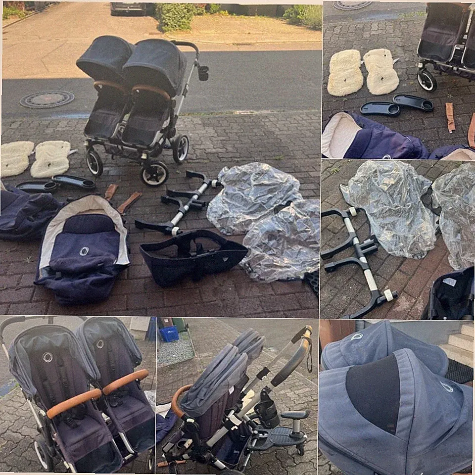 Zwillingswagen / geschwisterwagen kinderwagen bugaboo donkey