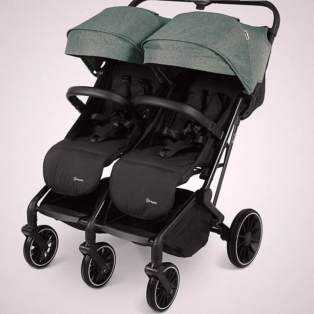 Zwillingswagen Zwillingsbuggy Geschwisterbuggy Buggy Kinderwagen BabyGo GoTwice