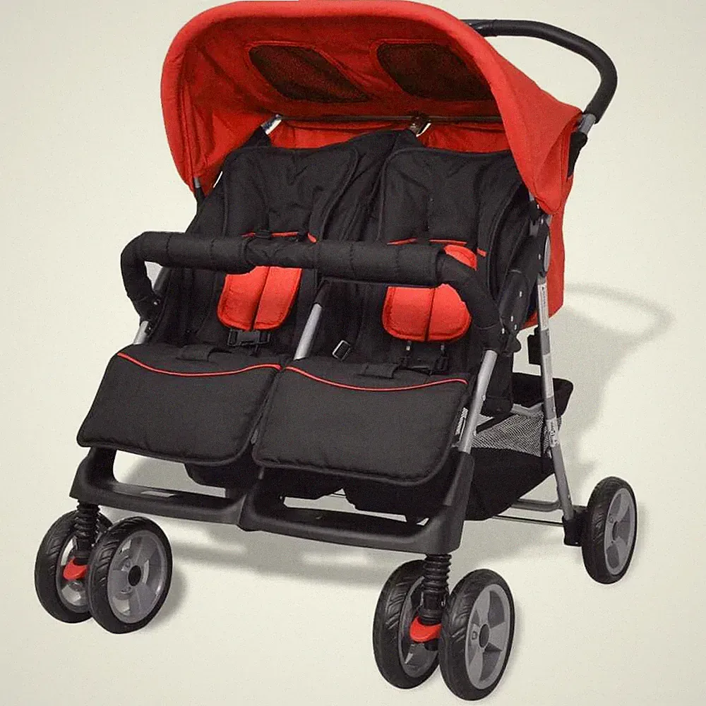 Zwillingswagen Zwillingsbuggy Kingderwagen Klappbar Buggy Baby mehrere Auswahl